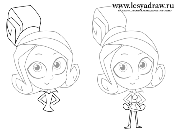 Как нарисовать Фиксиков