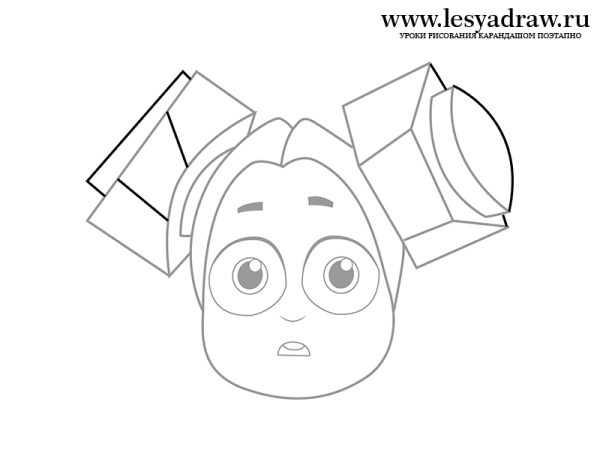 Маска шпули Фиксики