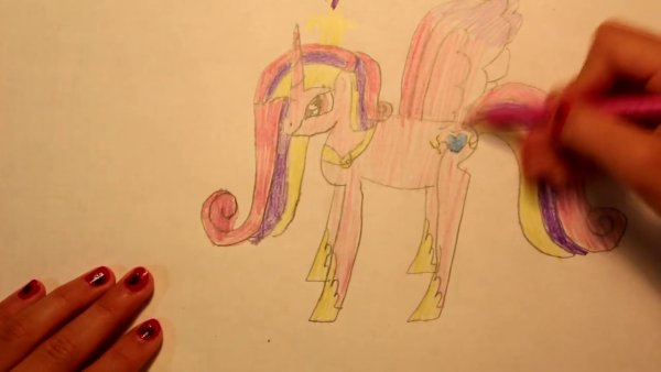 Как научиться рисовать Каденс?