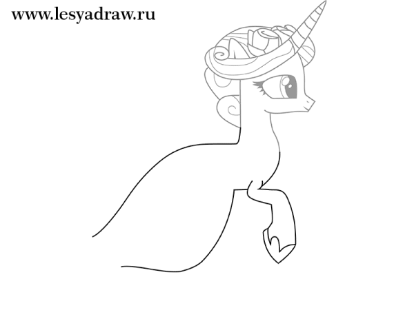 Каденс рисовать поэтапно