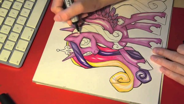 Каденс карандашом