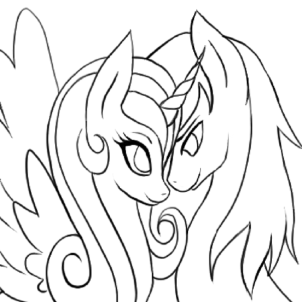 Раскраски Shining Armor Cadence