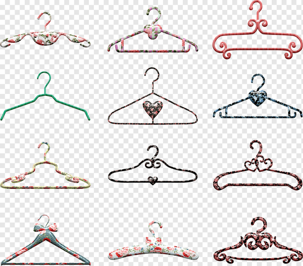 Шаблон плечиков для одежды