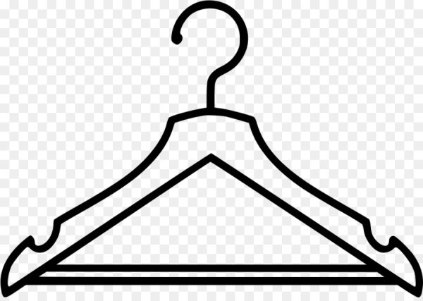 Силуэт вешалки для одежды
