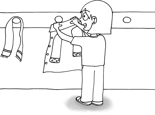 Стучаться рисунок