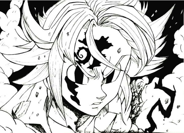 Мелиодас рисовка