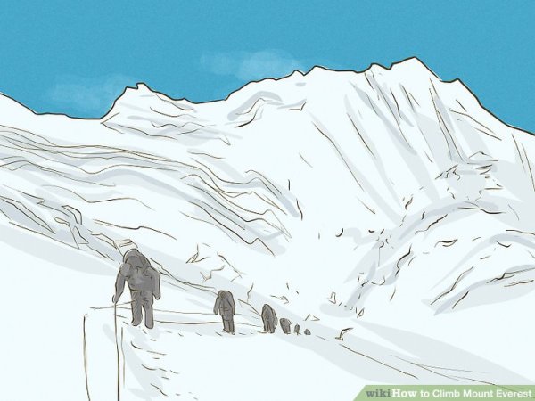 Эверест карандашом