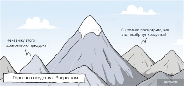 Горы комикс