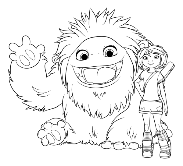 Рисование Эверест из мультиков