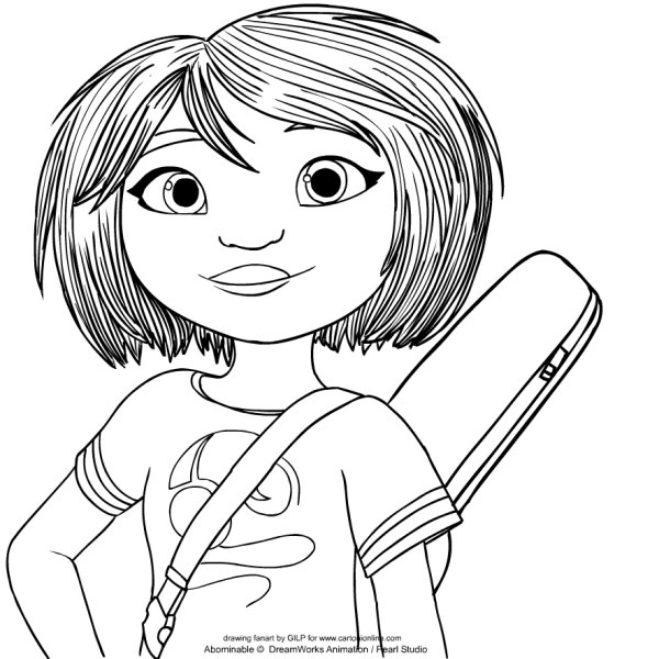 Горы рисунок