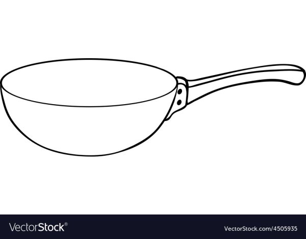 Сковорода для раскрашивания для детей