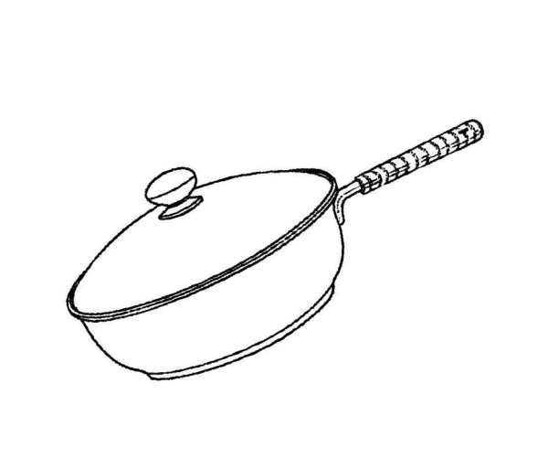 Поэтапное рисование посуды для детей