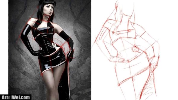 Латекс рисунок туториал