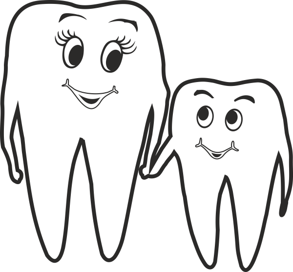 Нарисовать зуб