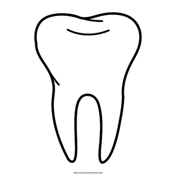 Нарисовать зуб