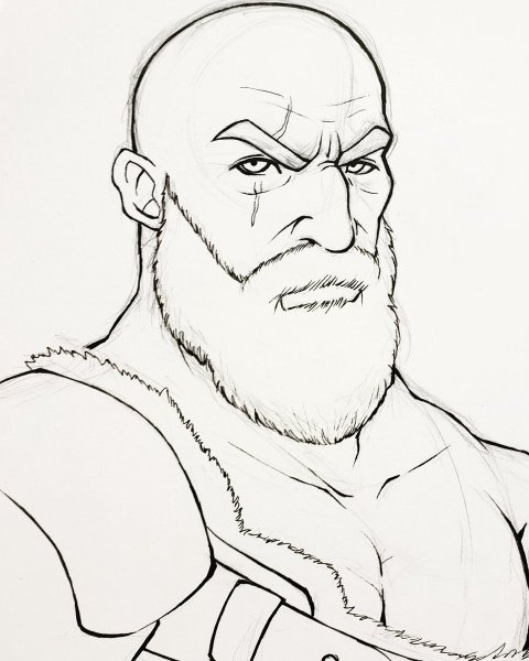 Рисунки Кратоса