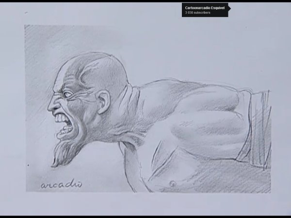 Поэтапный рисунок карандашом Кратос