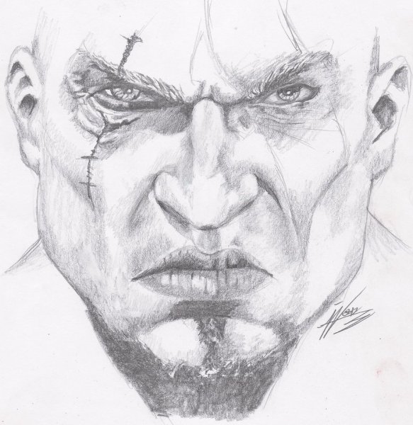 Рисунки Кратоса