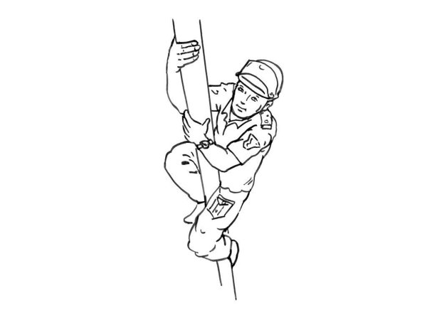 ОМОН рисунок карандашом