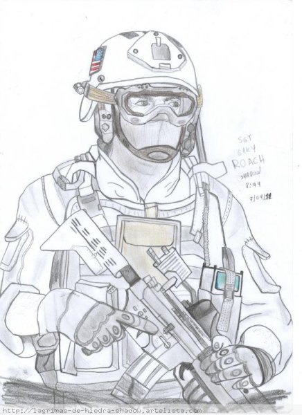 Раскраска Call of Duty Modern Warfare 2