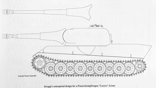Ваффентрагер е100 чертеж