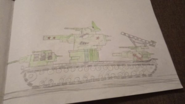 Немецкий танк Геранд Карл кв 44