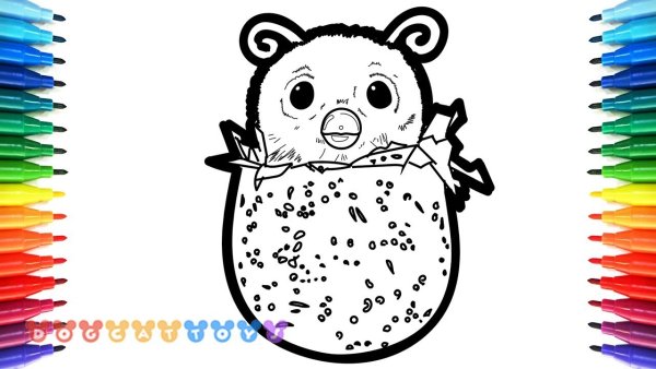 Раскраски для детей Хетчималс