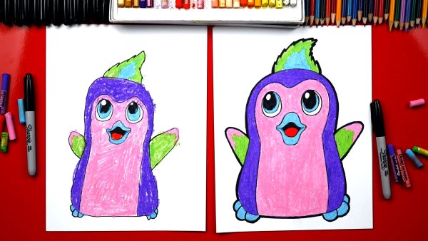 Хетчималс раскраска