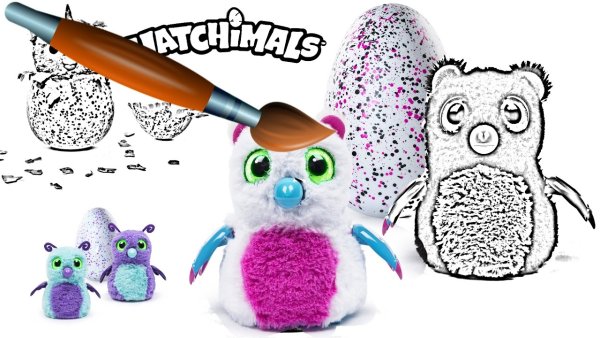 Раскраски для девочек Хетчималс