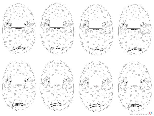 Распечатка яйца хетчимолс