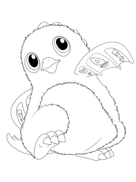 Хатчималс раскраска