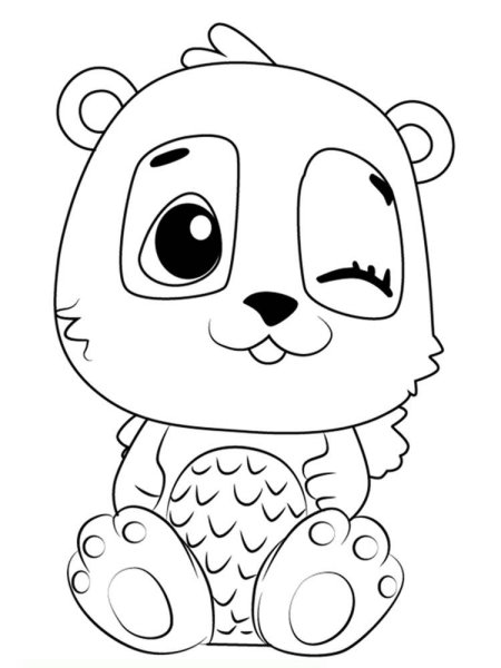 Хетчималс раскраска