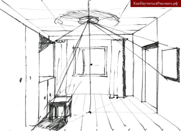 Интерьер в перспективе