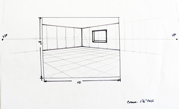 Школьный класс карандашом