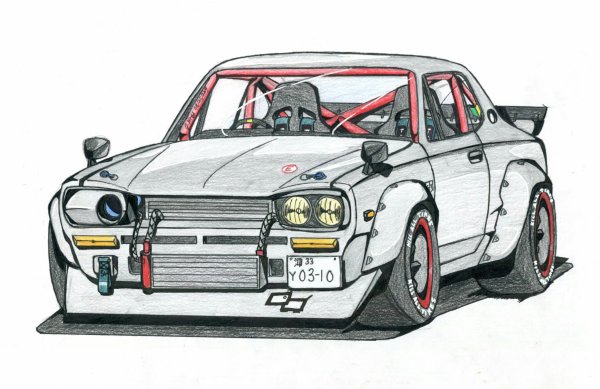 Машины для дрифта карандашом