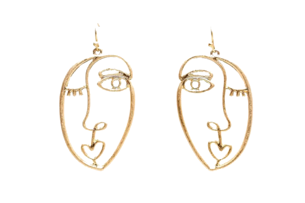 Серьги рисовать