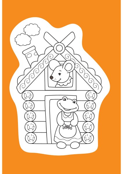 Раскраска. Теремок