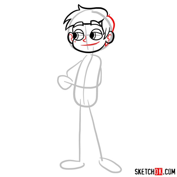 Марко Диаз карандашом