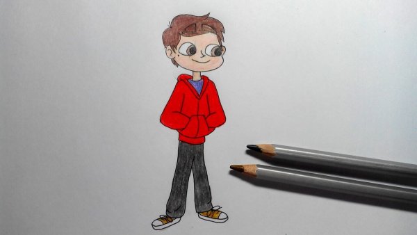 Марко Диас карандашом