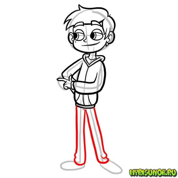 Марко из Баттерфляй нарисовать