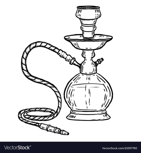 Нарисованный кальян