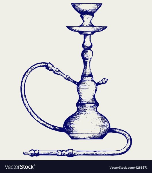 Кальян карандашом