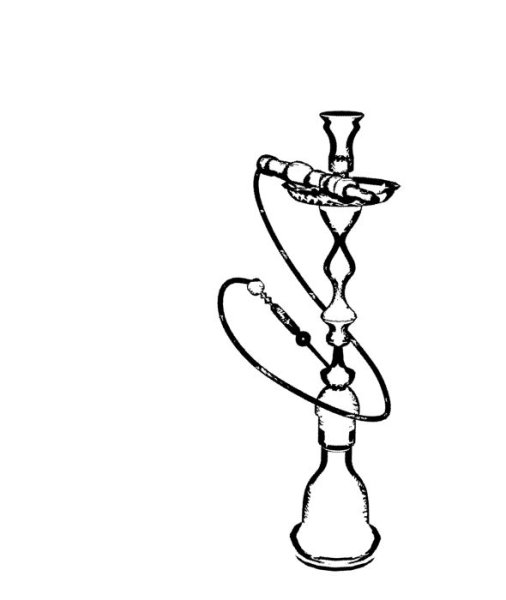 Кальян карандашом