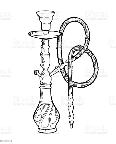 Кальян эскиз