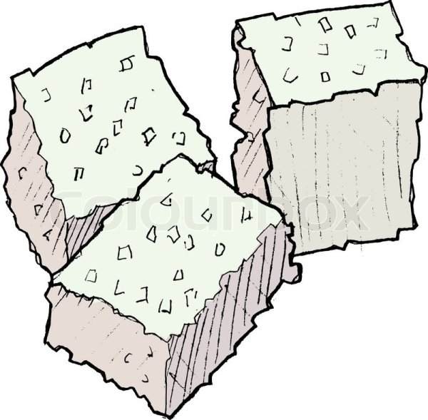 Кусочки сахара раскраска