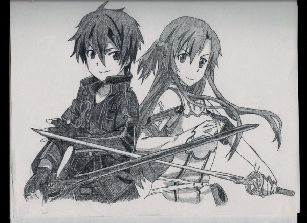 Тату Асуна и Кирито