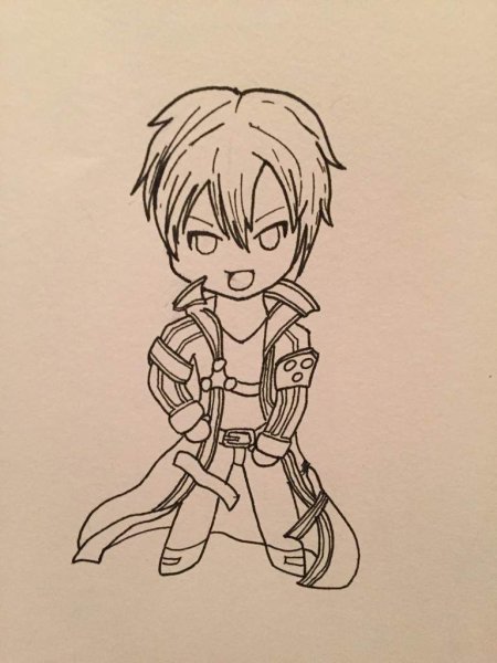 Киригая Кадзуто зарисовки