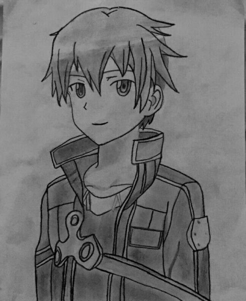 Раскраски аниме Кирито