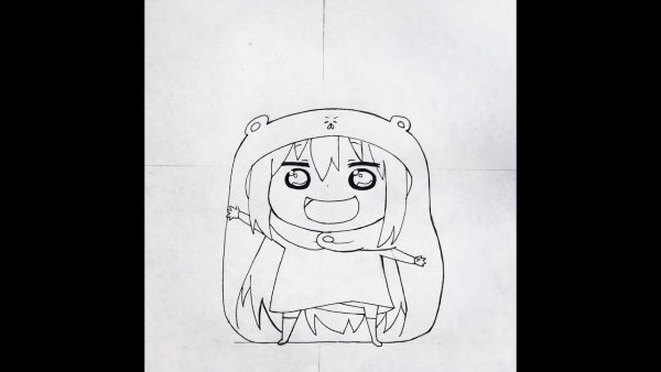 Раскраски аниме Двуличная сестренка Умару