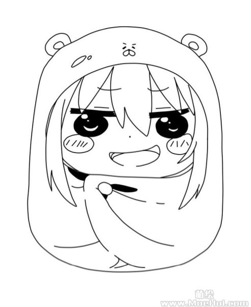 Раскраска сестренка Умару